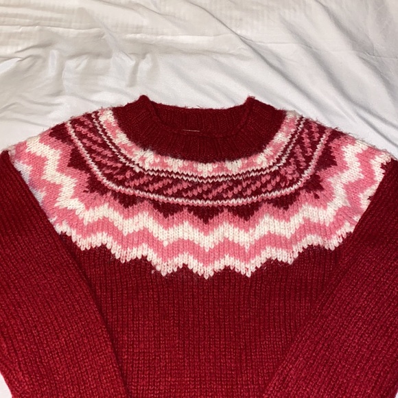 Alpine Style Pink Sweater Size XSmall - Picture 2 of 3